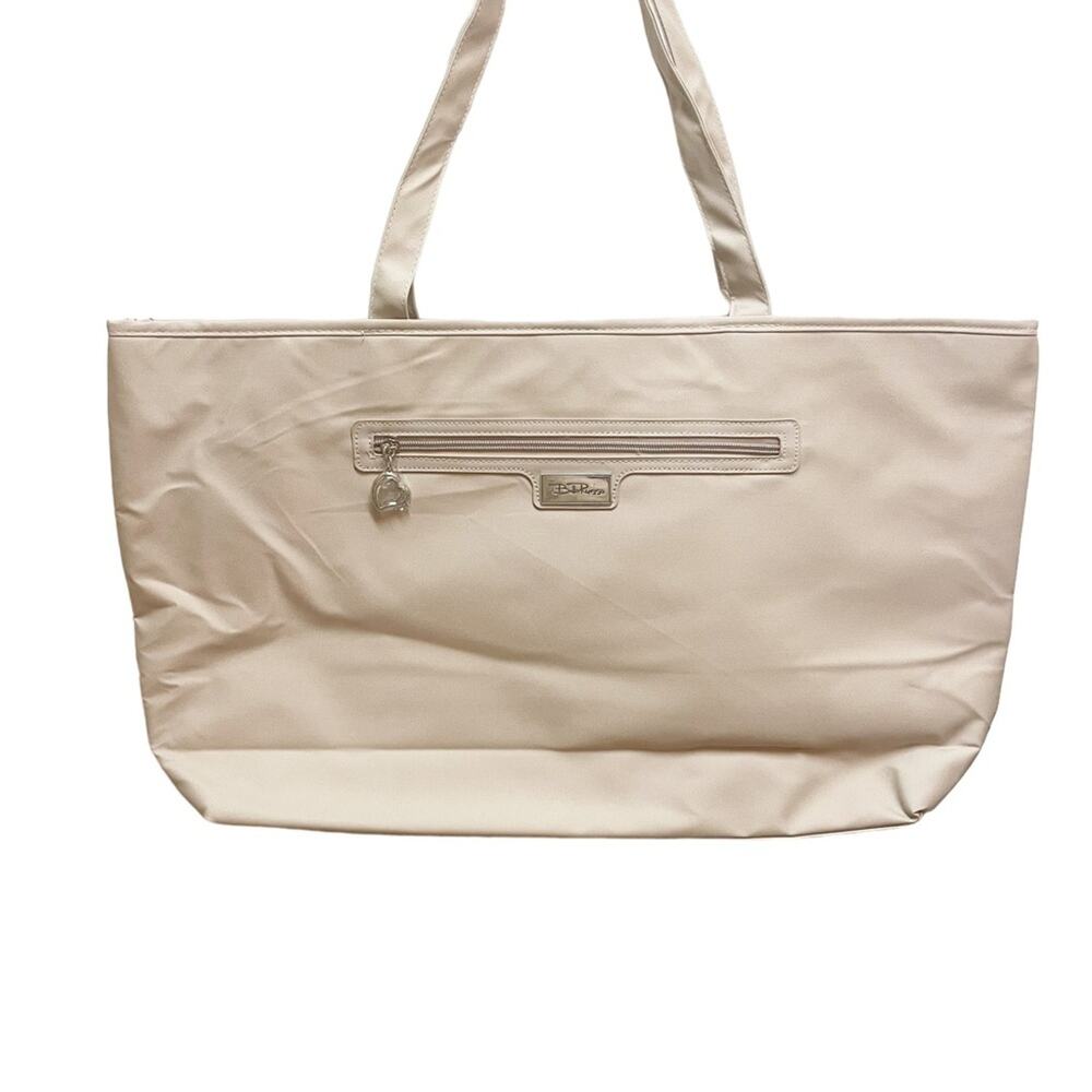 Bella Russo Taupe Large Tote Bag NWOT